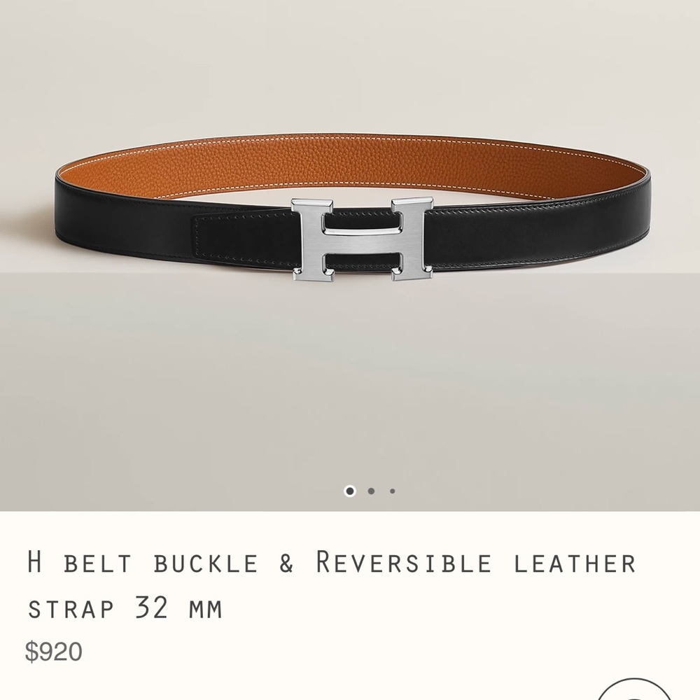 Men’s Hermes Belt